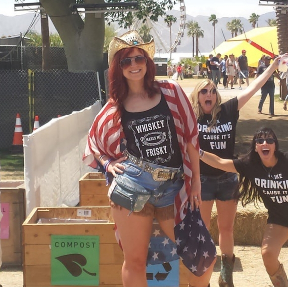 JouJou Vintage Fringe Shorts-Broken Zipper - Picture 6 of 6